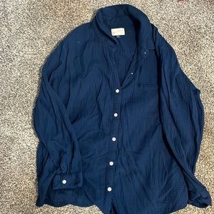 Blue XXL button down
